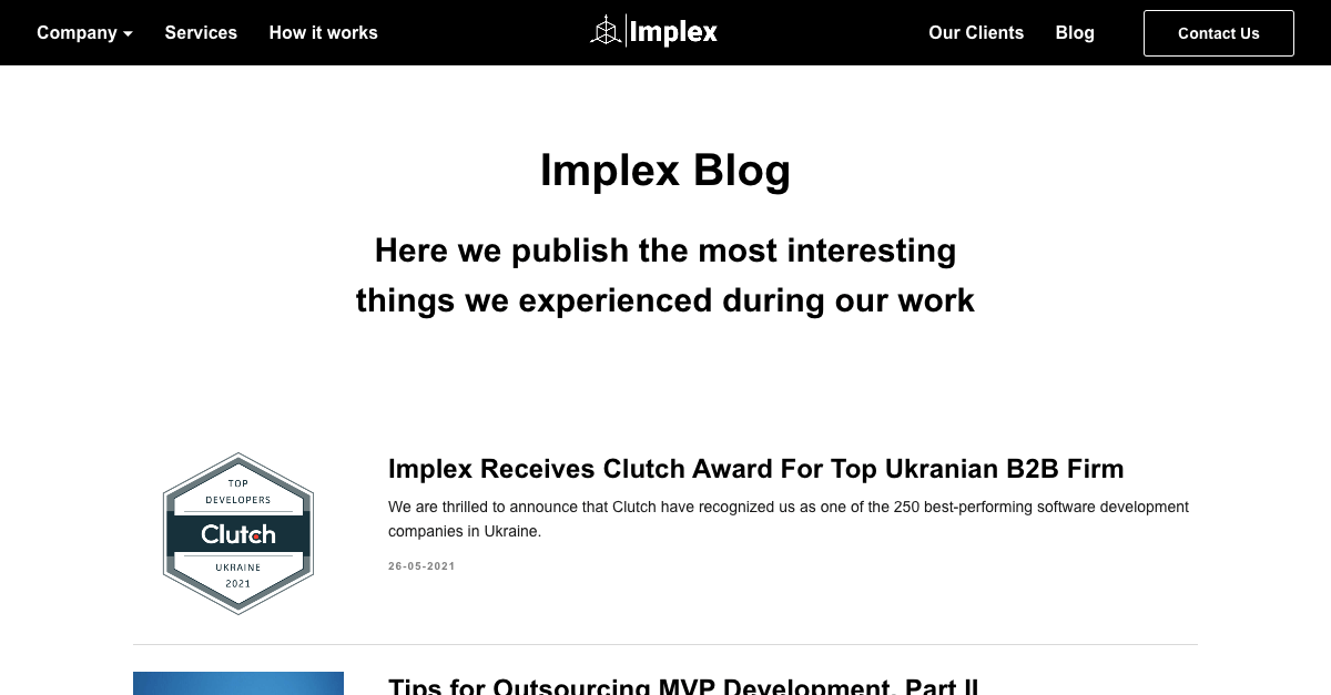 List of Useful Software Development Articles | Implex